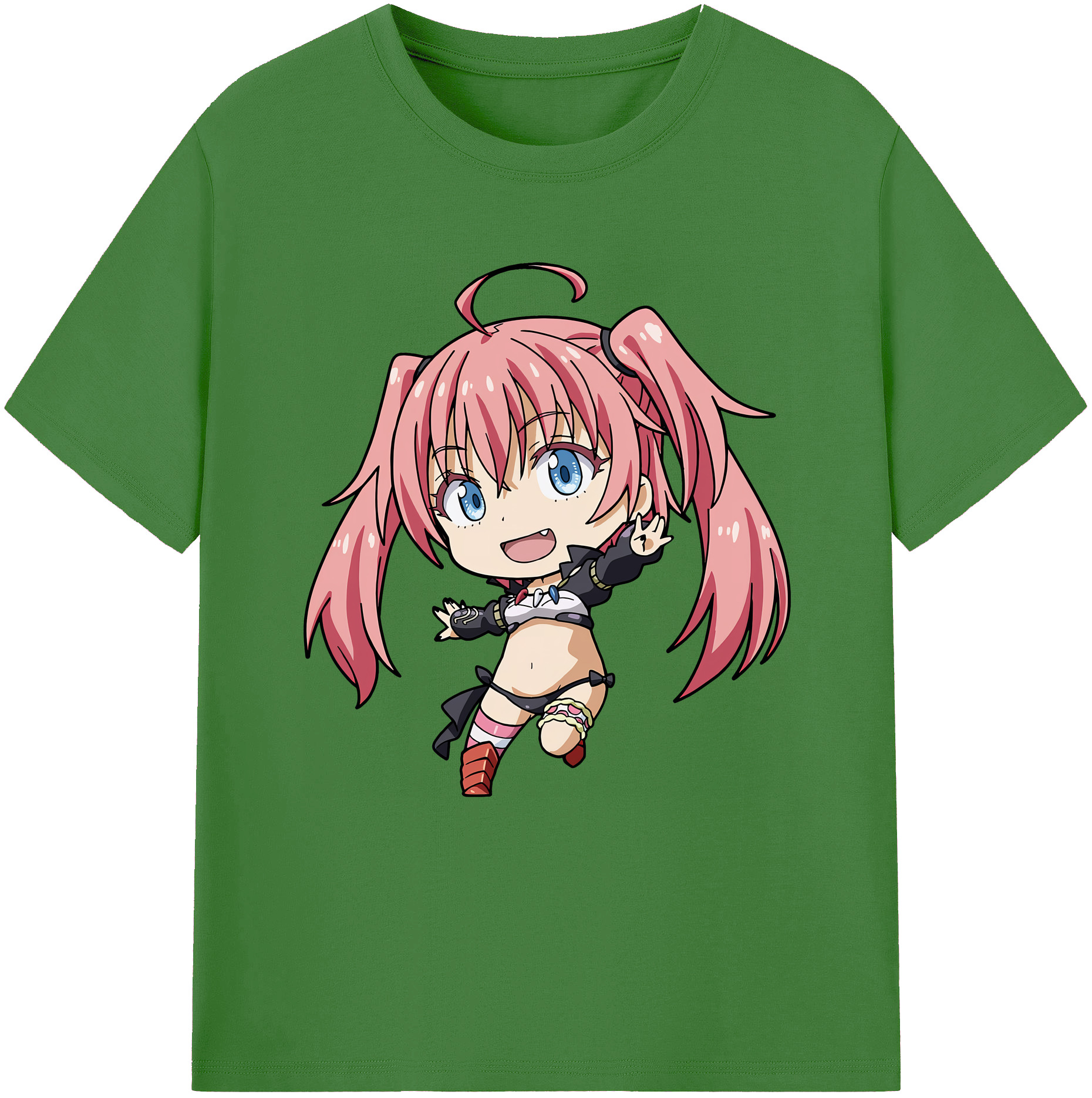 （画像用） 転スラ Regarding Reincarnated to Slime レディースカジュアルプリントTシャツ（綿100％）